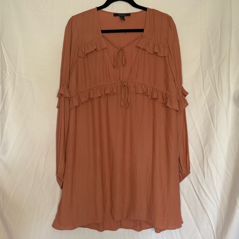 Forever 21 Rust Babydoll Dress – Size XL